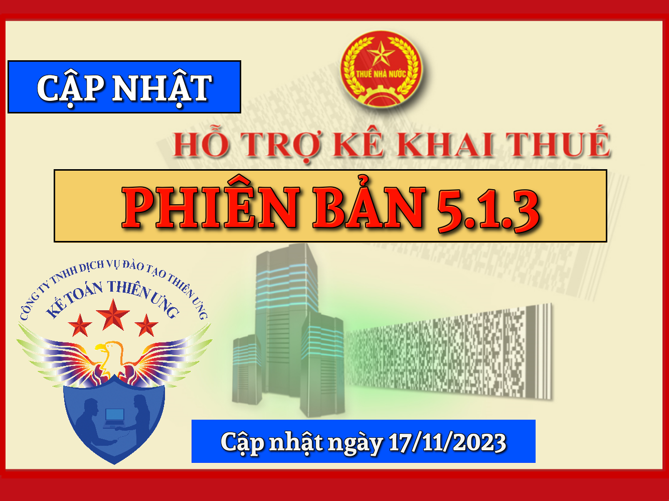 phần mềm hỗ trợ kê khai thuế HTKK 5.1.3