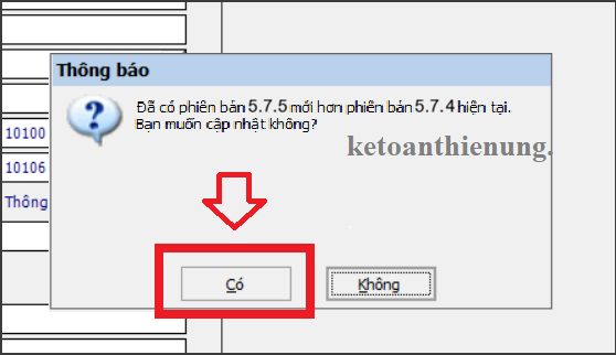 Phần mềm hỗ trợ kê khai 5.7.5