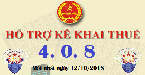phần mềm hỗ trợ kê khai HTKK 4.0.8 phần mềm hỗ trợ kê khai HTKK 4.0.8