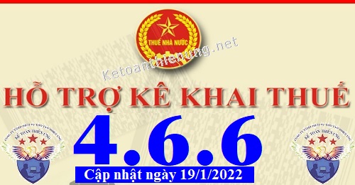 phần mềm hỗ trợ kê khai thuế HTKK 4.6.6