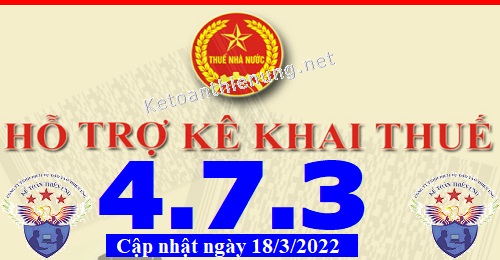 phần mềm hỗ trợ kê khai thuế HTKK 4.7.3