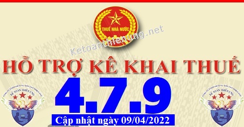 phần mềm hỗ trợ kê khai thuế HTKK 4.7.9