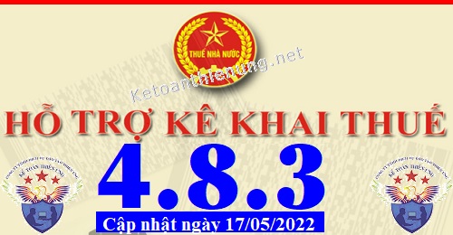 phần mềm hỗ trợ kê khai thuế HTKK 4.8.3