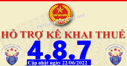 phần mềm hỗ trợ kê khai thuế HTKK 4.8.7