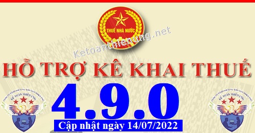 phần mềm hỗ trợ kê khai thuế HTKK 4.9.0