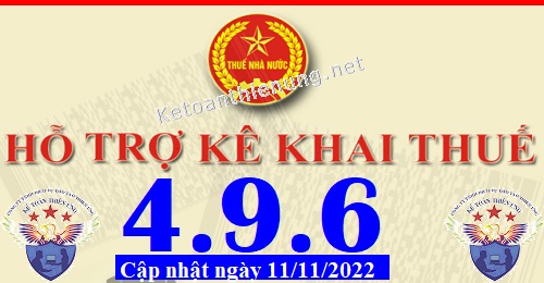 phần mềm hỗ trợ kê khai thuế HTKK 4.9.6