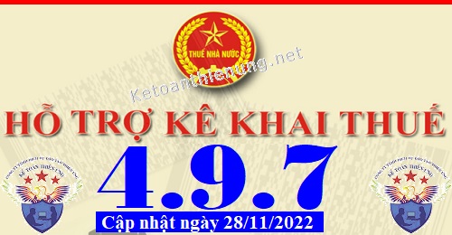 phần mềm hỗ trợ kê khai thuế HTKK 4.9.7