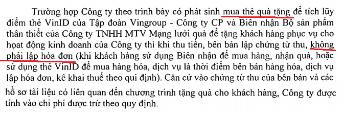 tặng voucher có phải xuất hóa đơn không