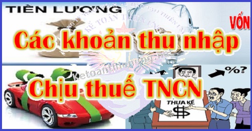 thu nhập chịu thuế thu nhập cá nhân