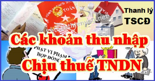 thu nhập chịu thuế tndn