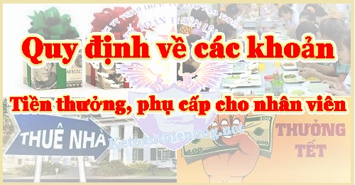 tiền thưởng có tính thuế tncn