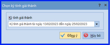 Cách tính giá thành theo phương pháp hệ số tỷ lệ trên Misa theo tt200 25