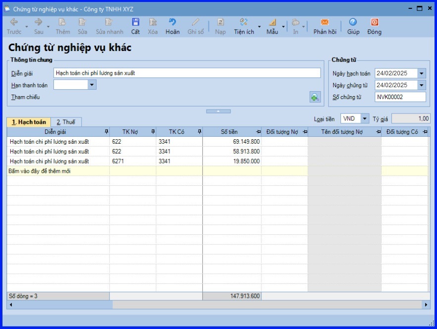 Cách tính giá thành theo phương pháp hệ số tỷ lệ trên Misa theo tt200 9