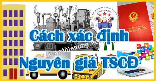 xác định nguyên giá tài sản cố định