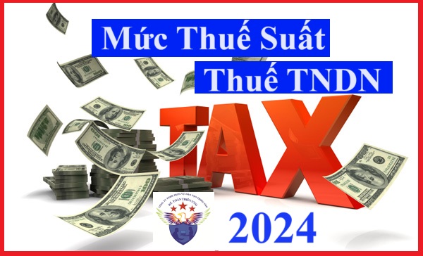 Mức thuế suất thuế thu nhập doanh nghiệp năm 2024